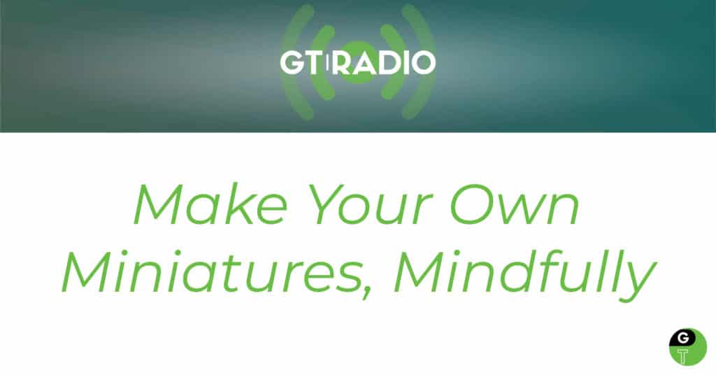 Make Your Own Miniatures Mindfully Geek Therapy