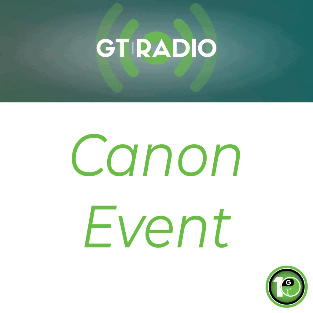GTRadio 357 Canon Event